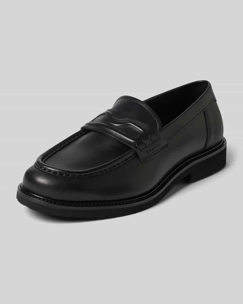 Nubikk Loafer aus echtem Leder Modell 'Jones Gatsby Black