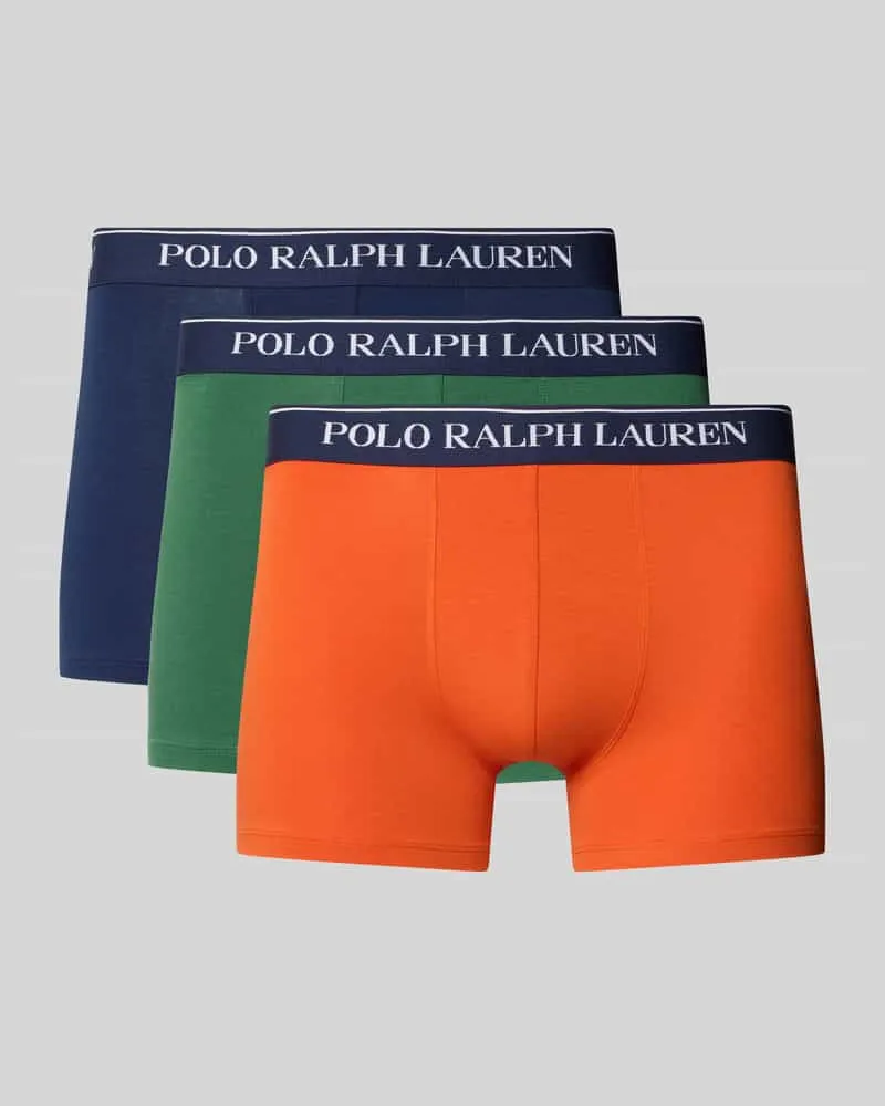 Ralph Lauren Trunks aus Baumwoll-Mix Modell 'CLSSIC TRUNK-3 PACK Orange