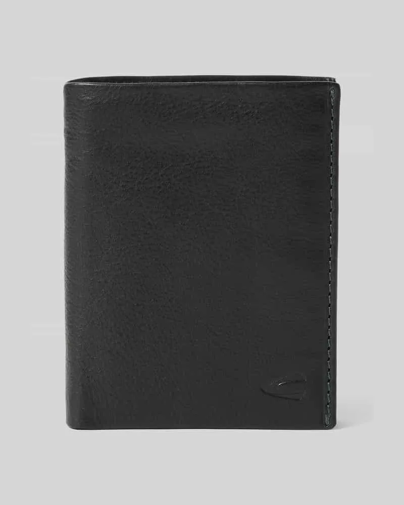 Camel Active Lederportemonnaie mit Logo-Prägung Modell 'ATLANTA Black