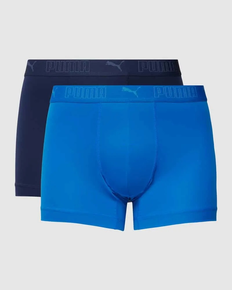 Puma Trunks mit Label-Details im 2er-Pack 
