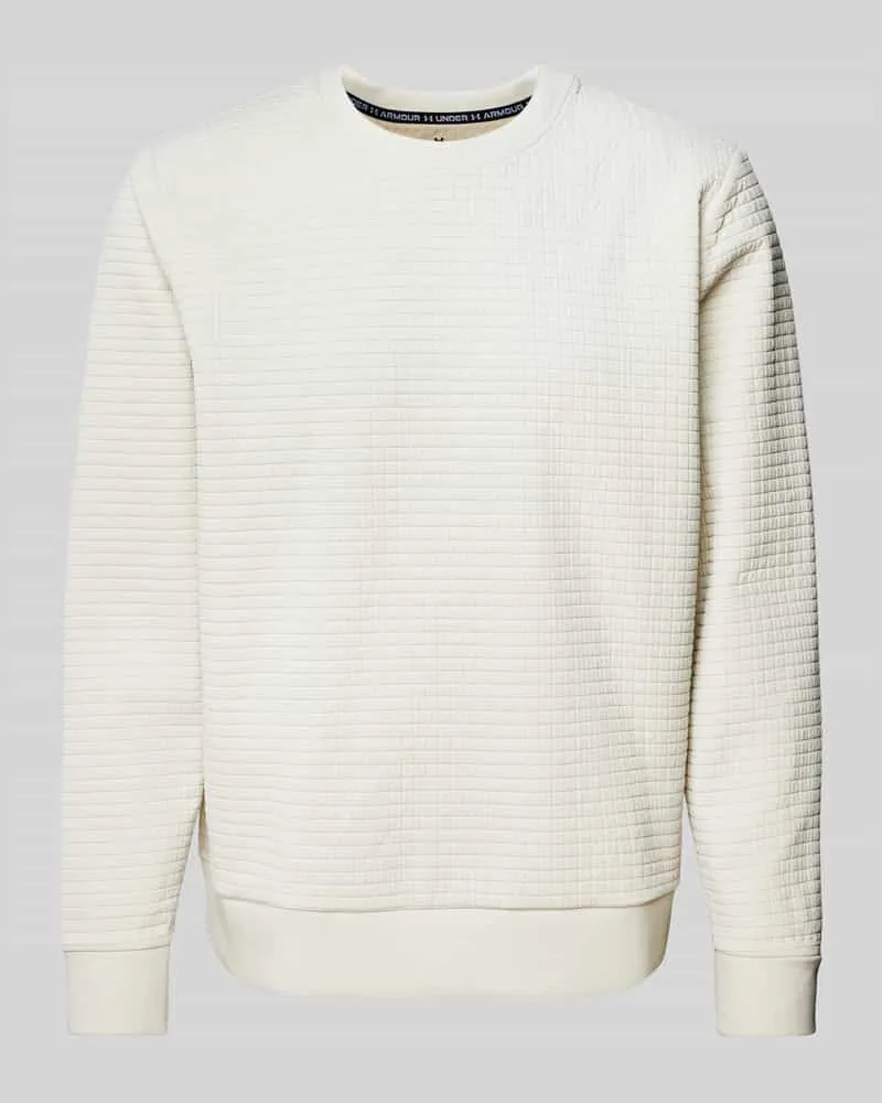 Under Armour Sweatshirt mit Rundhalsausschnitt Modell 'Unstoppable Offwhite