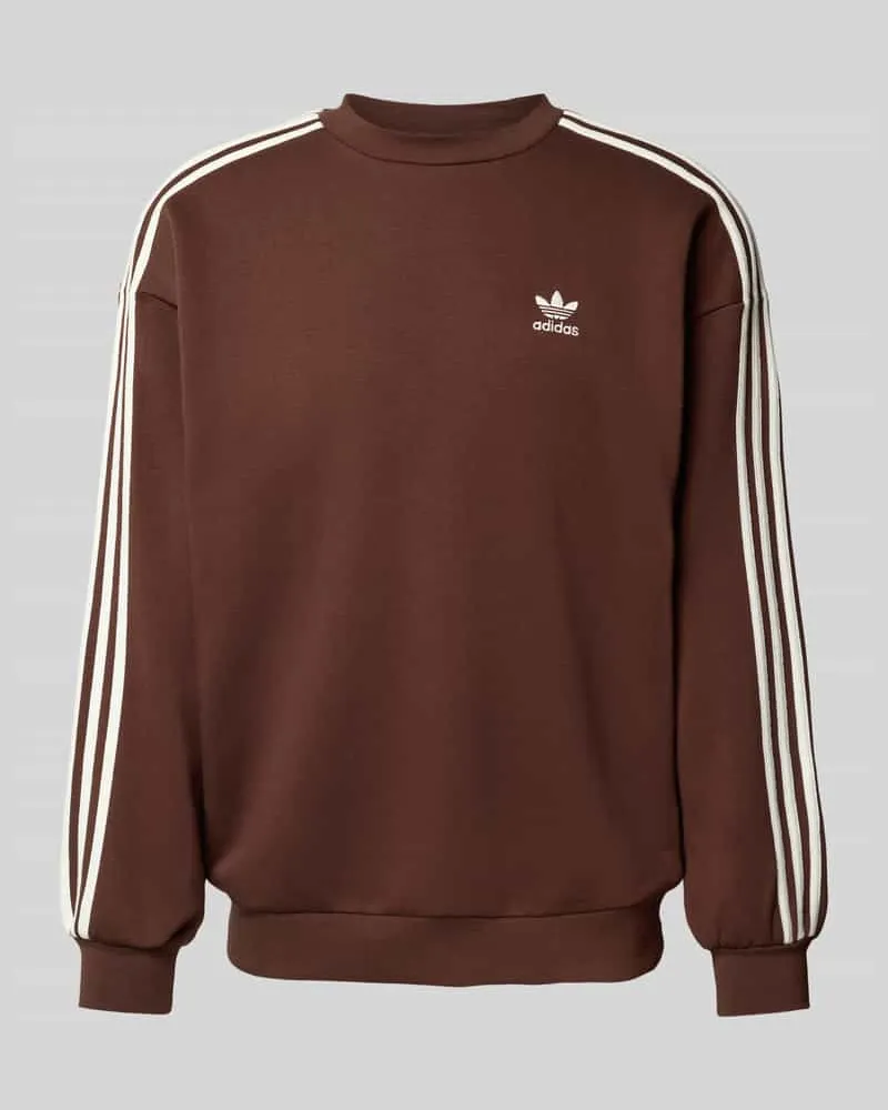 adidas Oversized Sweatshirt mit Label-Stitching 