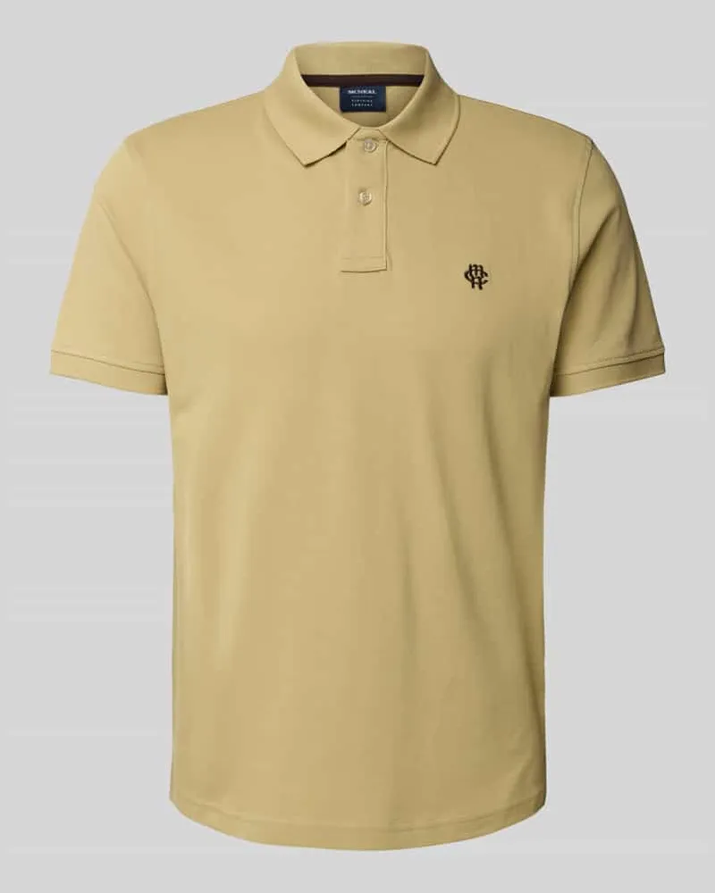 McNeal Poloshirt mit Label-Stitching 