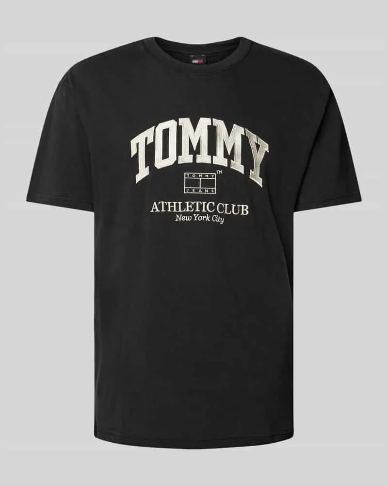 Tommy Hilfiger T-Shirt mit Label-Print 