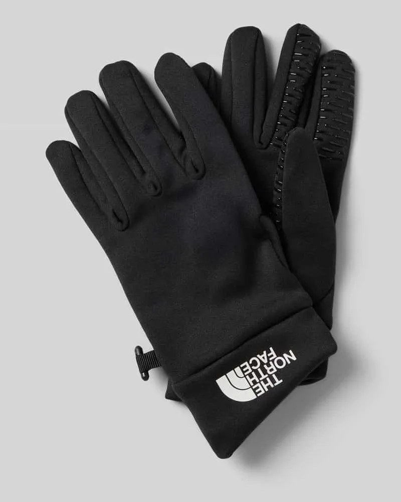 The North Face Handschuhe mit Überzug aus Silikon Modell 'TNF RINO GLOVE Black