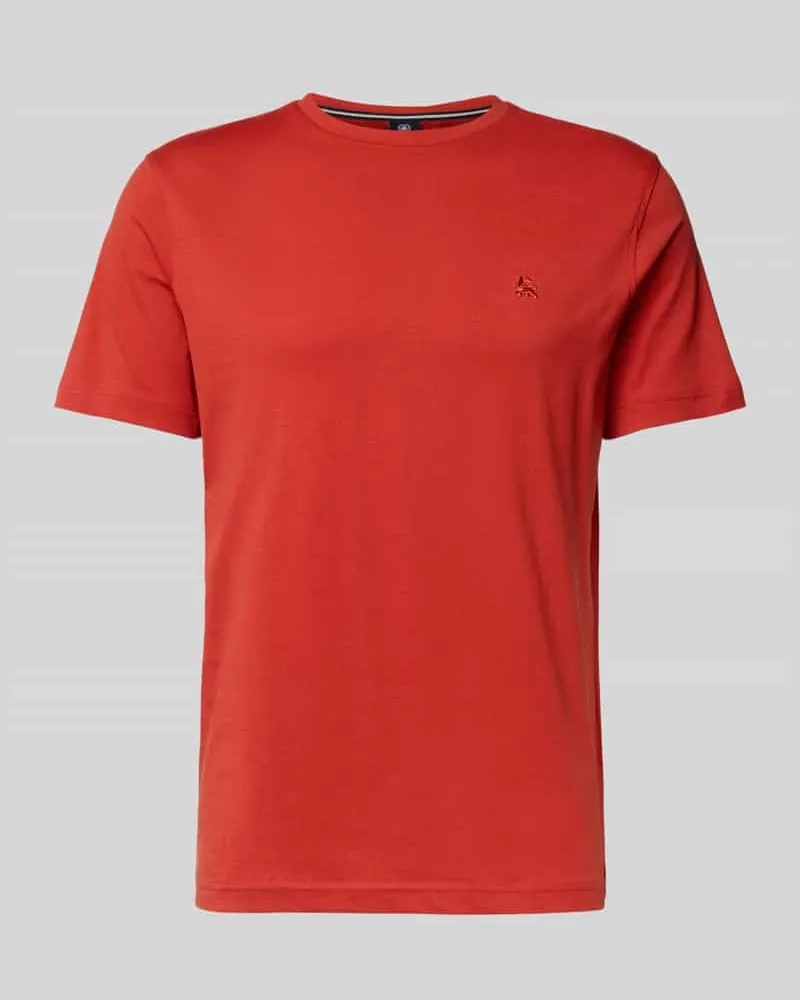 Lerros T-Shirt mit Logo-Stitching 