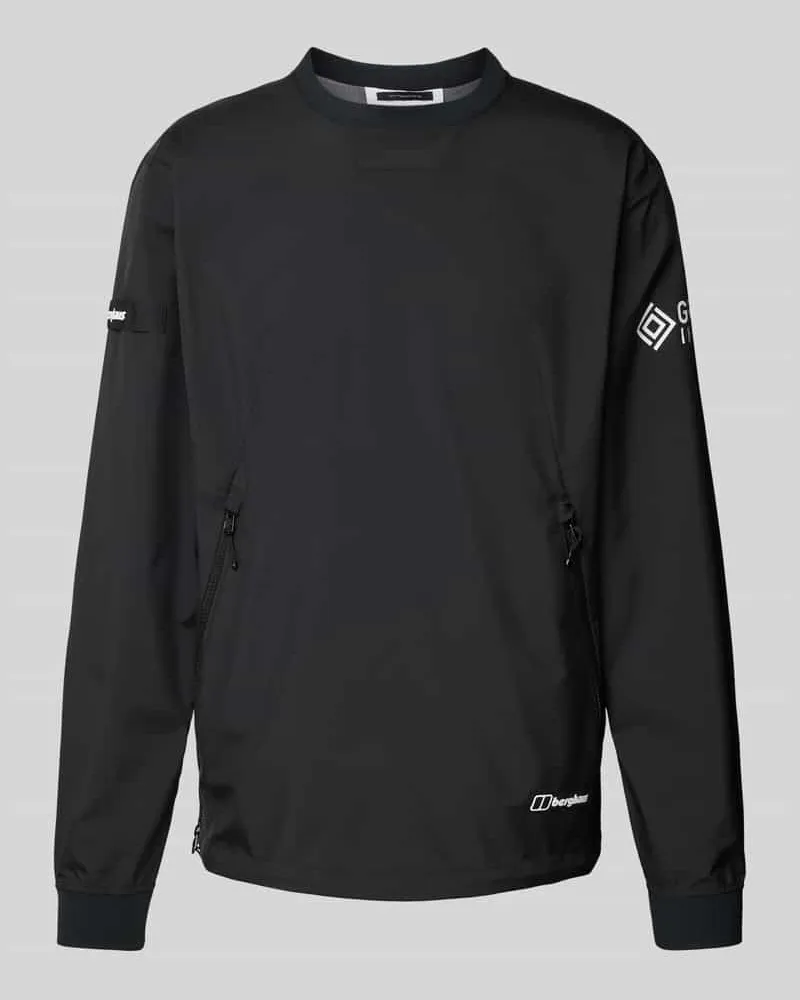 Berghaus Windbreaker mit Label-Details Modell 'Fenham Black
