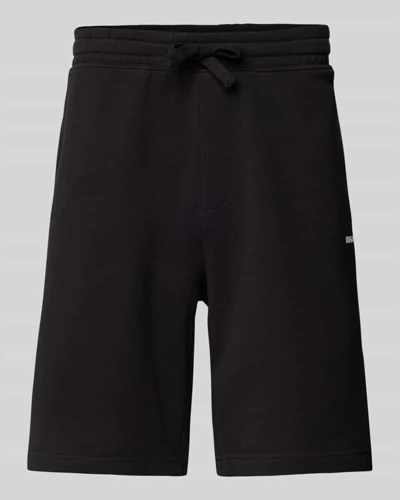 HUGO BOSS Sweatshorts mit Label-Print Modell 'Nomario 