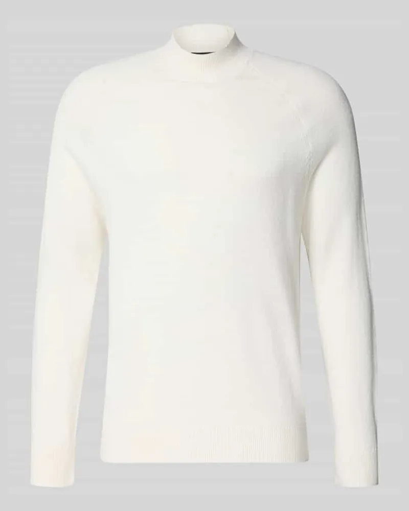 Strellson Regular Fit Pullover aus Baumwoll-Mix Modell 'Tito-M Offwhite