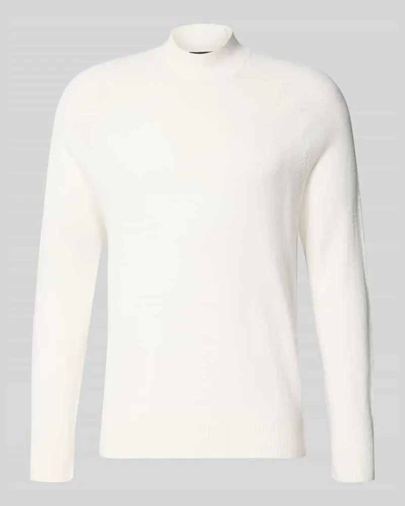 Strellson Regular Fit Pullover aus Baumwoll-Mix Modell 'Tito-M Offwhite
