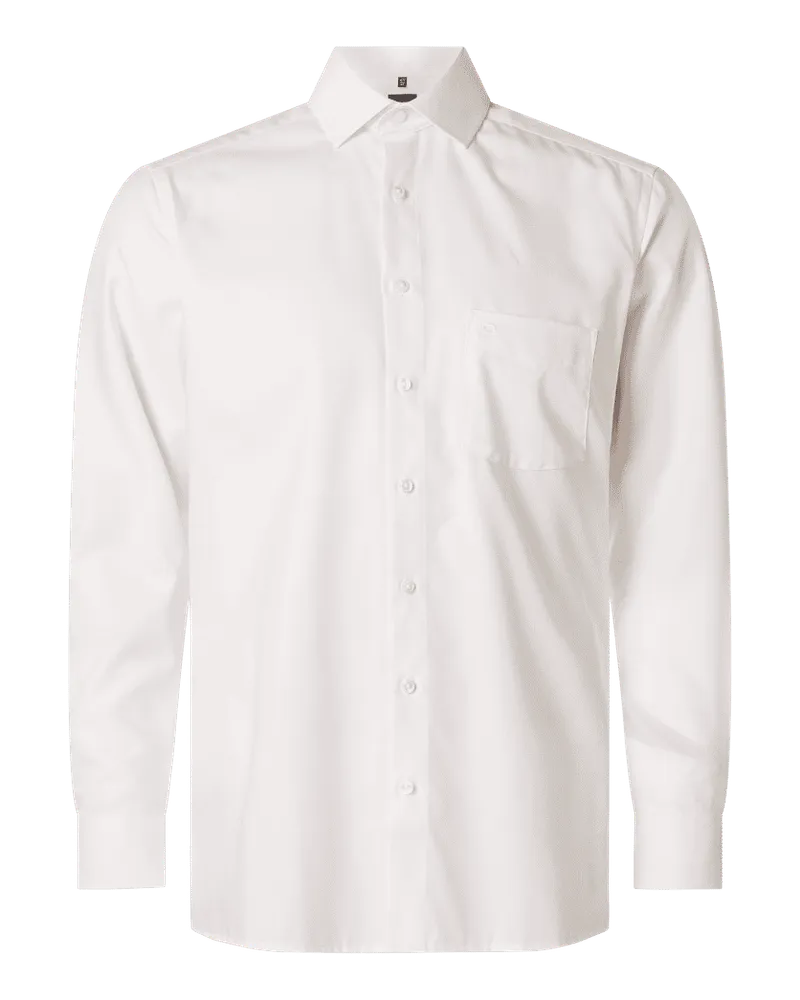Olymp Regular Fit Businesshemd aus Twill 