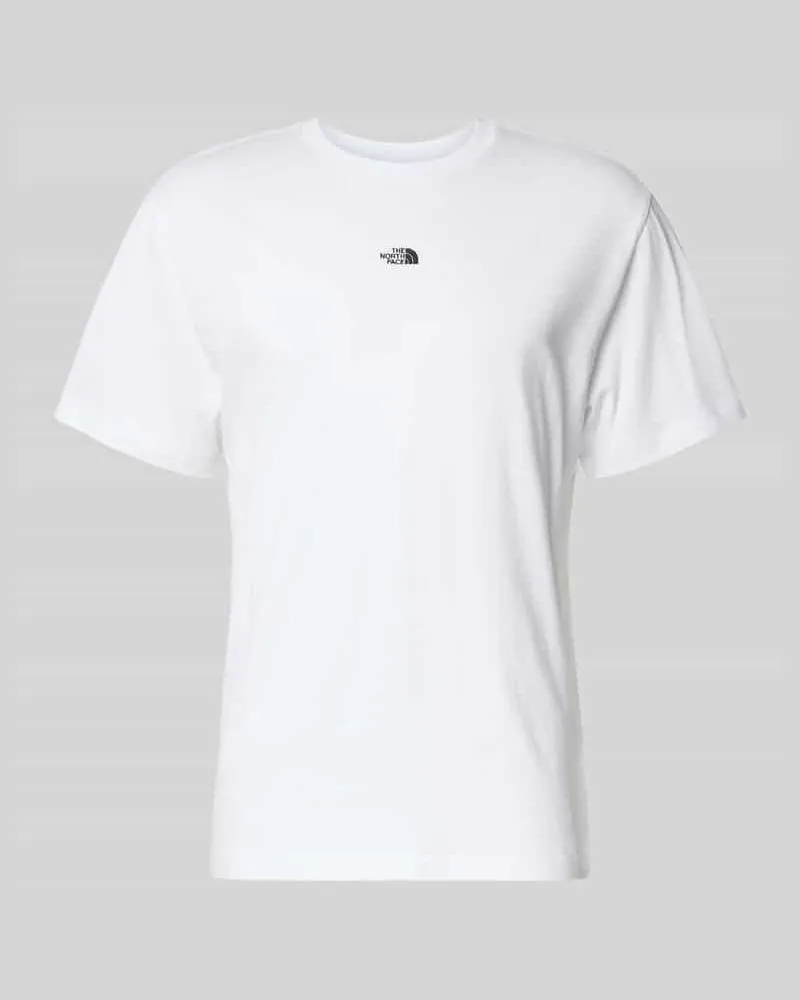 The North Face T-Shirt mit Logo-Stitching Weiss