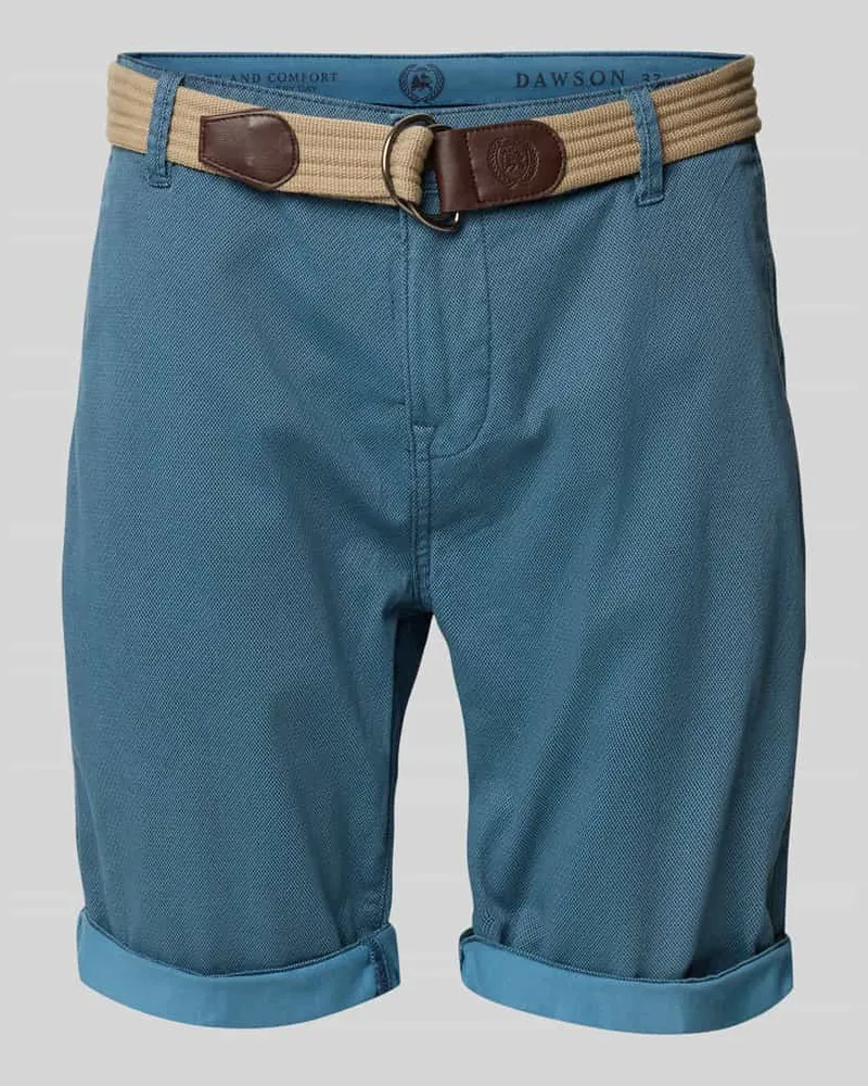 Lerros Bermudas mit Gürtel und Gesäßtaschen 