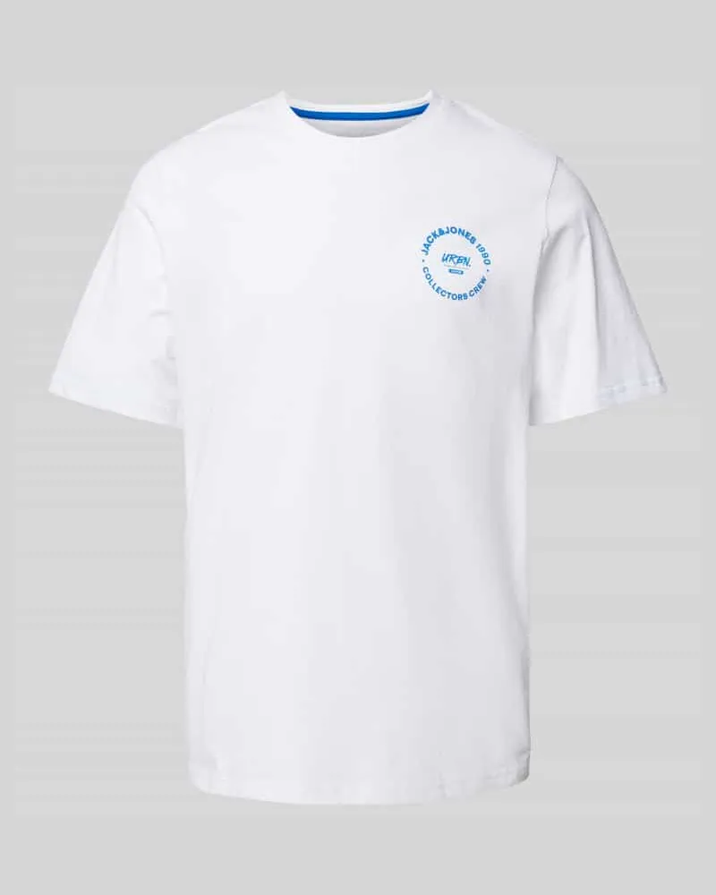 Jack & Jones T-Shirt mit Label-Print Modell 'SIMON 