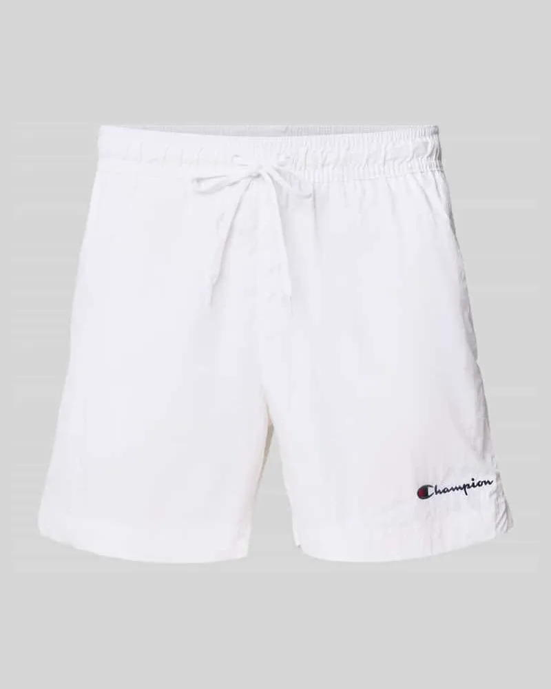Champion Regular Fit Badehose mit Label-Stitching 