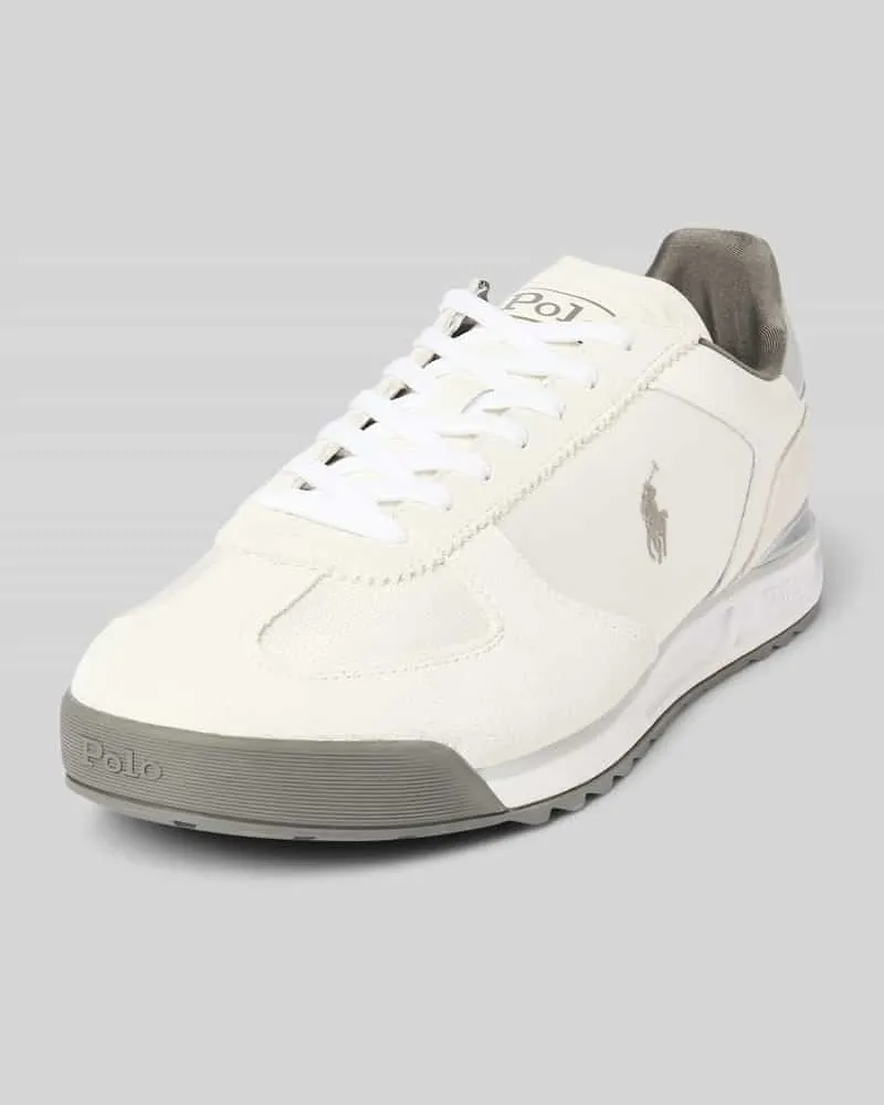 Ralph Lauren Sneaker mit Schnürverschluss Weiss