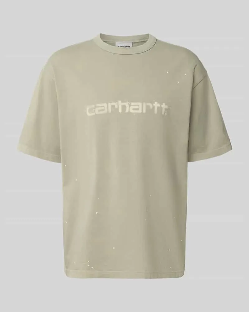 Carhartt WIP Regular Fit T-Shirt aus reiner Baumwolle Modell 'Painter Oliv