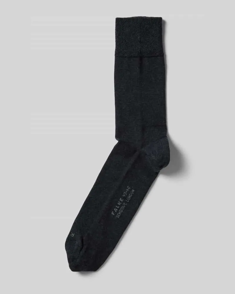 Falke Socken im unifarbenen Design Modell 'Sens. London 