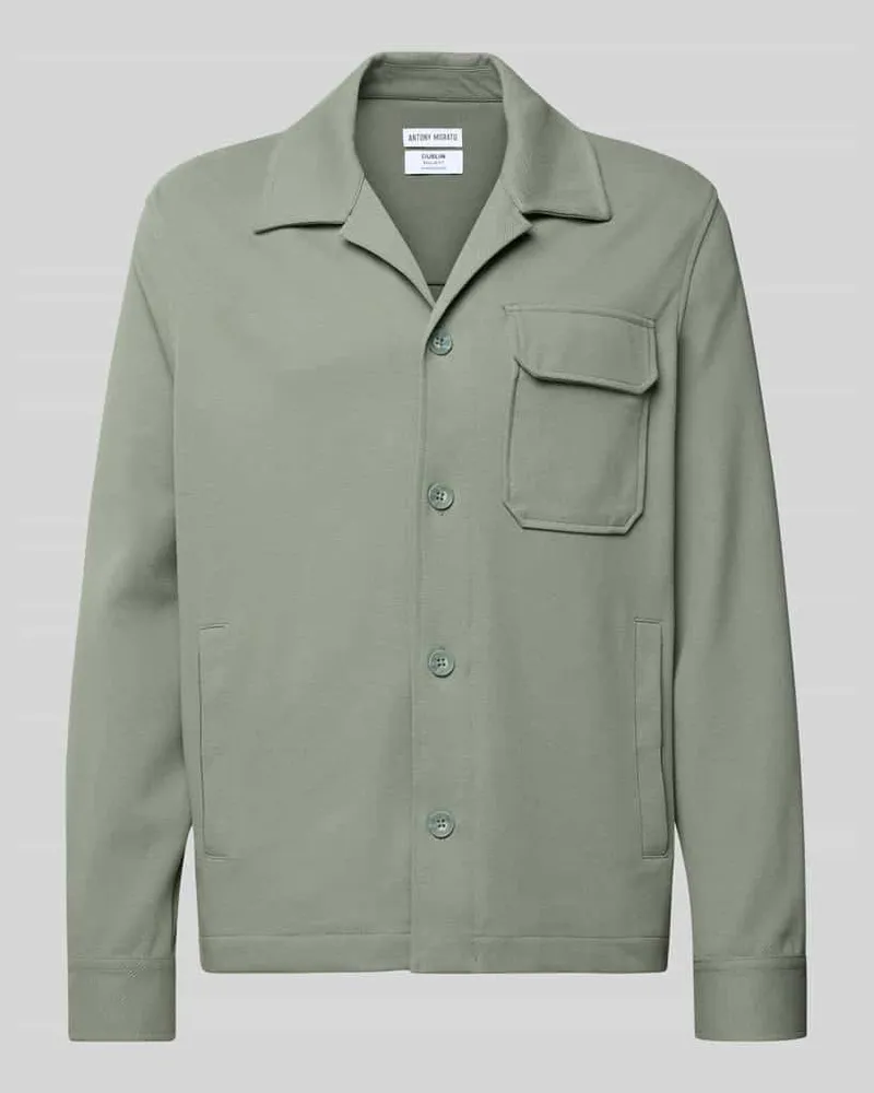 Antony Morato Hemdjacke mit Reverskragen Schilf