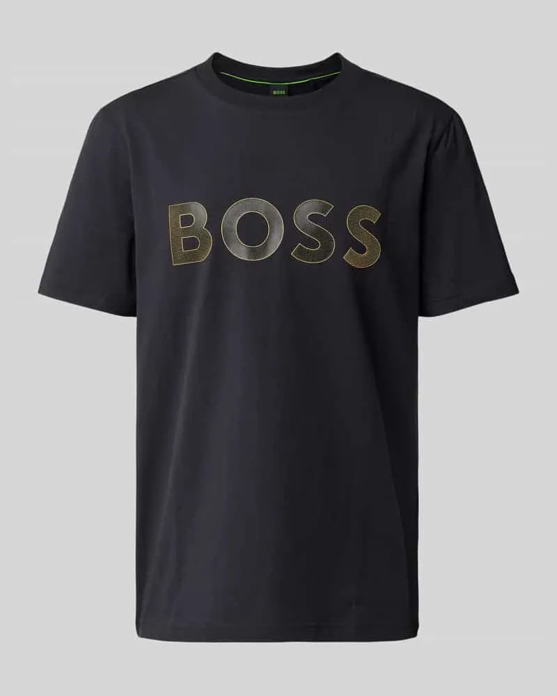 HUGO BOSS T-Shirt mit Label-Print 