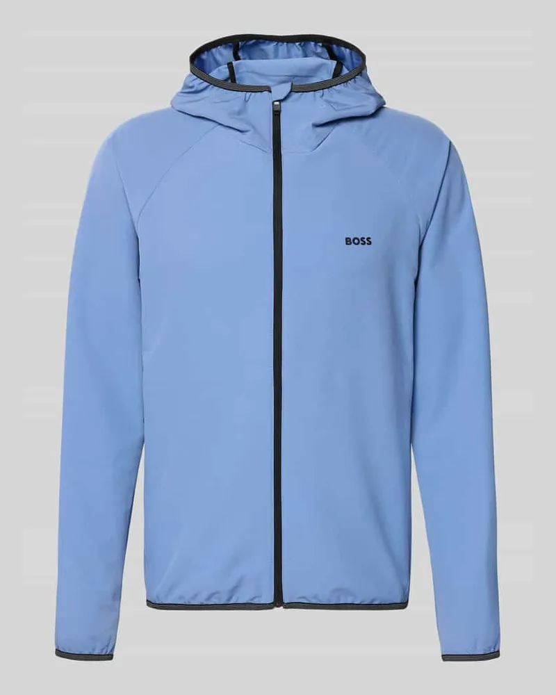 HUGO BOSS Regular Fit Funktionsjacke aus wasserdichtem Material Modell 'L_COMMUTER Blau