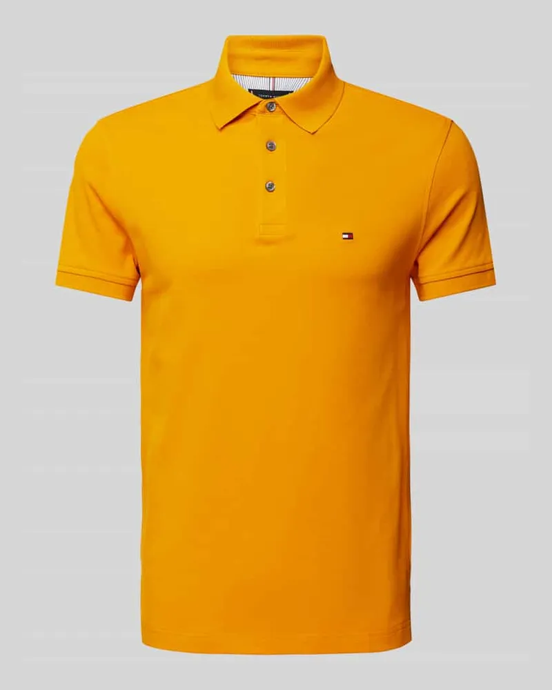 Tommy Hilfiger Poloshirt mit Label-Stitching 
