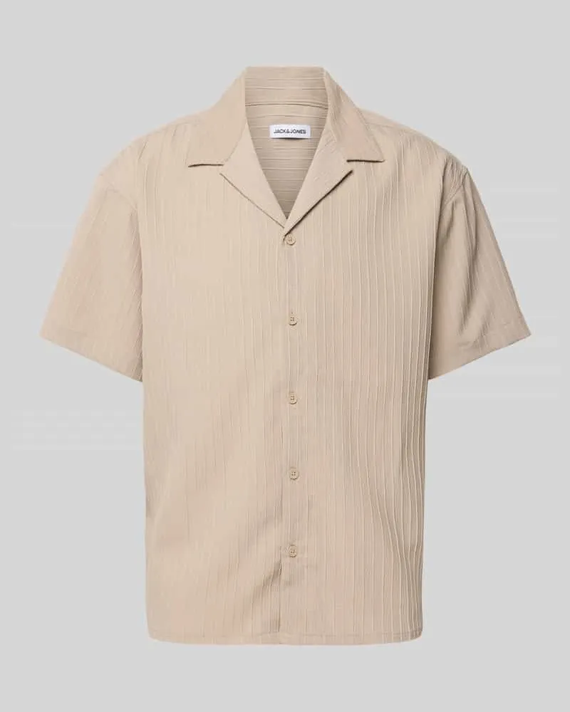 Jack & Jones Freizeithemd mit Knopfleiste Modell 'MASSIMO 