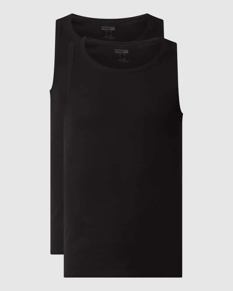 Puma Regular Fit Tanktop aus Baumwolle im 2er-Pack 