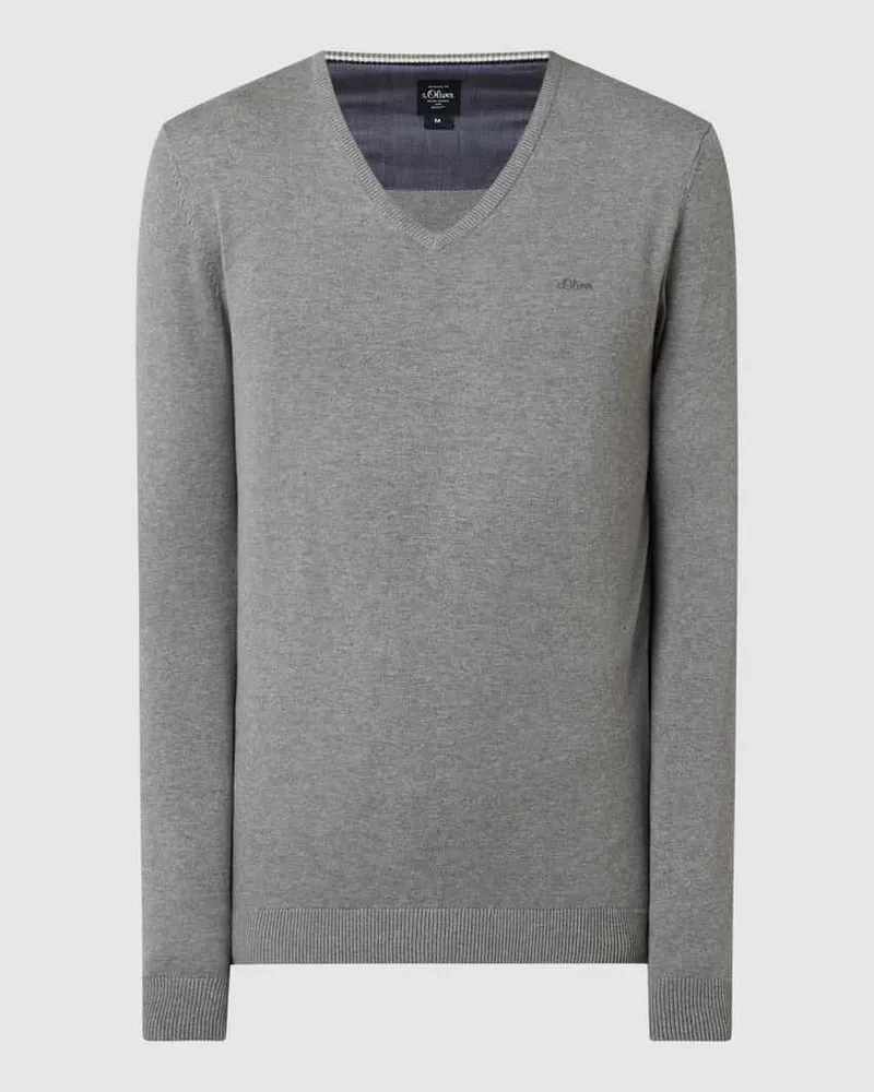 S.Oliver Pullover aus Baumwolle 