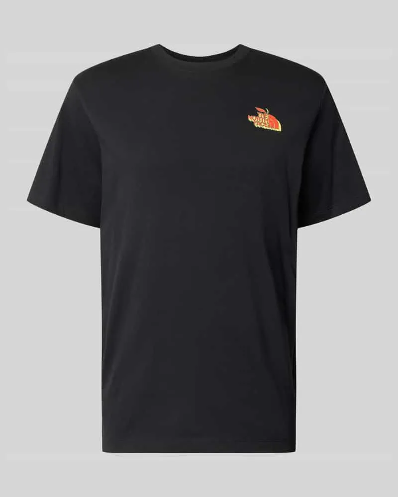 The North Face Regular Fit T-Shirt mit Motiv-Print auf der Rückseite Black