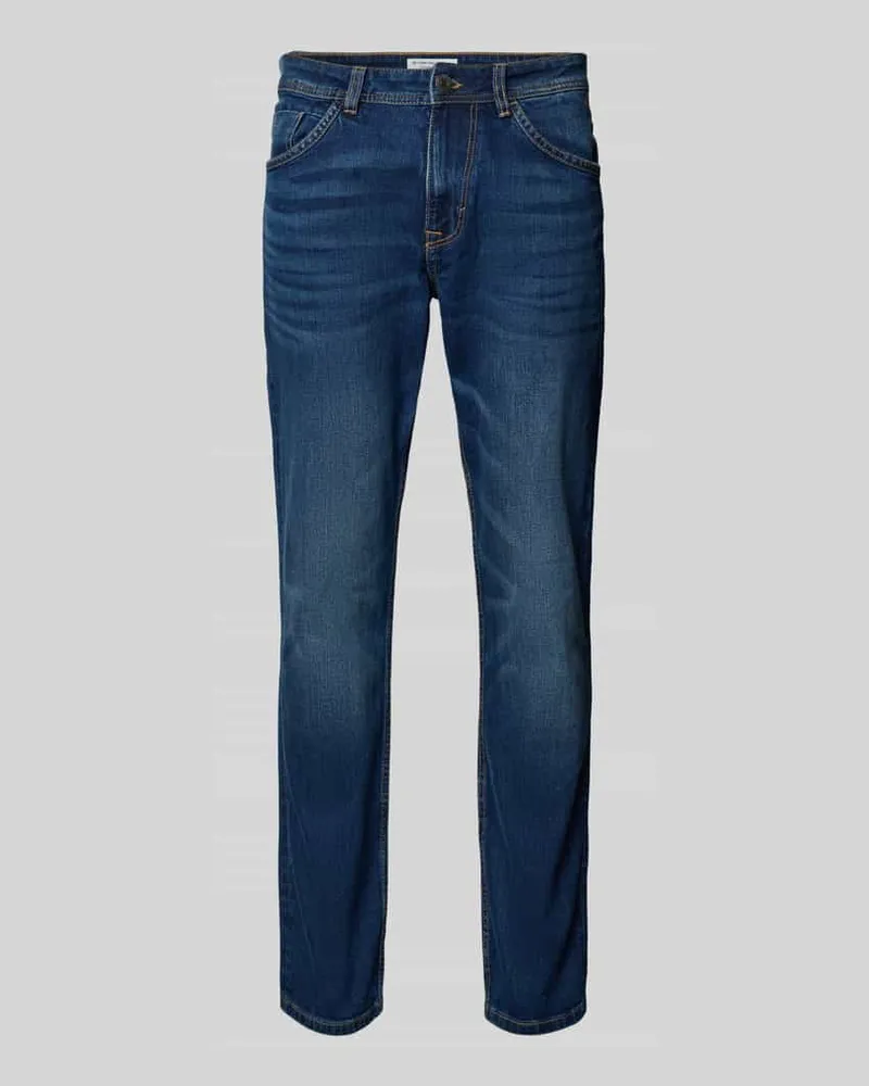 Tom Tailor Regular Slim Fit Jeans mit Stretch-Anteil Modell 'Josh 
