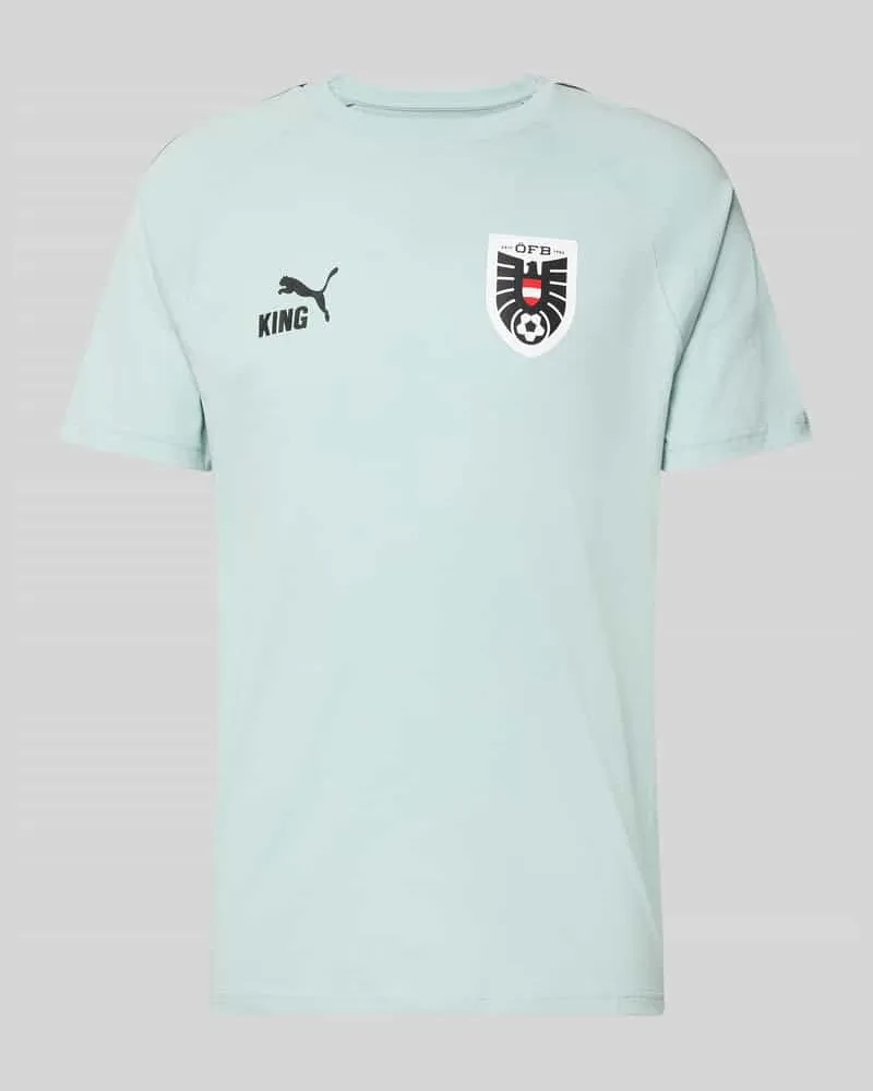 Puma T-Shirt mit Rundhalsausschnitt Modell 'ÖFB KING Mint