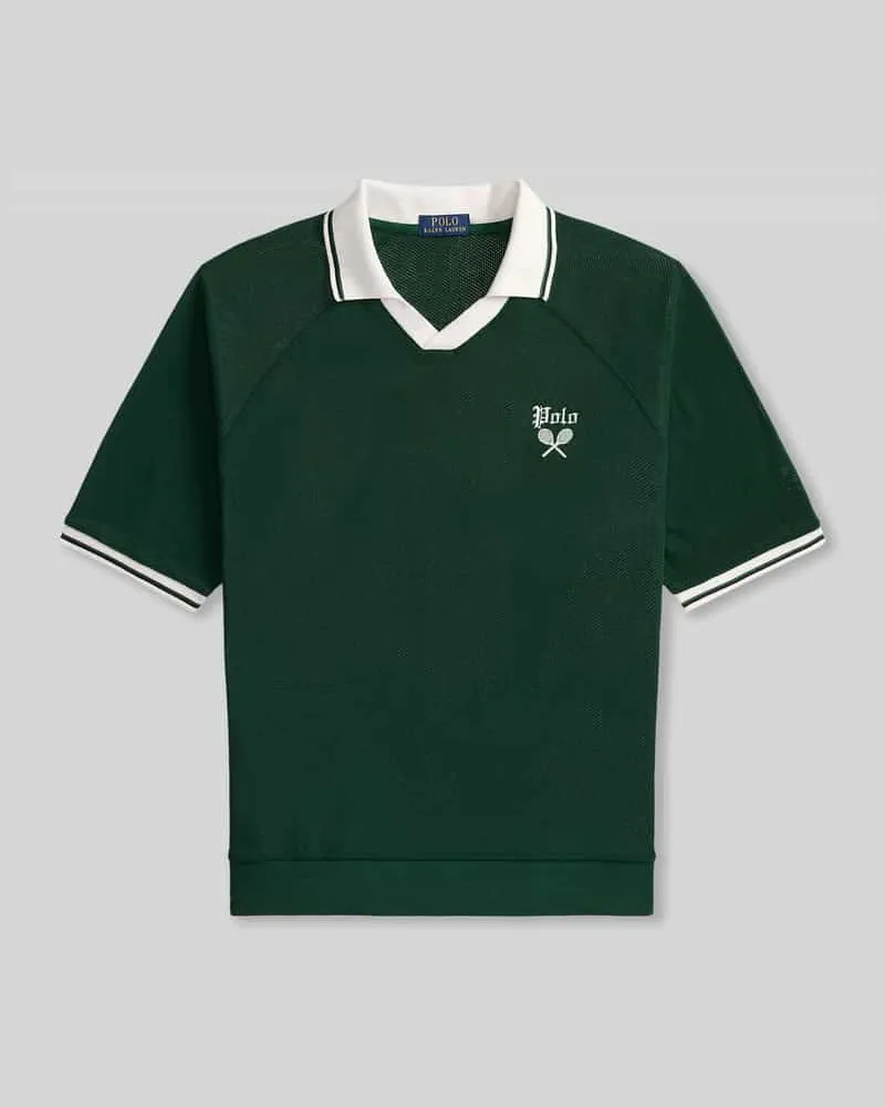 Ralph Lauren Regular Fit Poloshirt aus Baumwoll-Mix Gruen