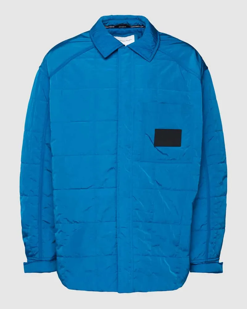 Calvin Klein Jacke mit Label-Patch Modell 'QUILTED Royal