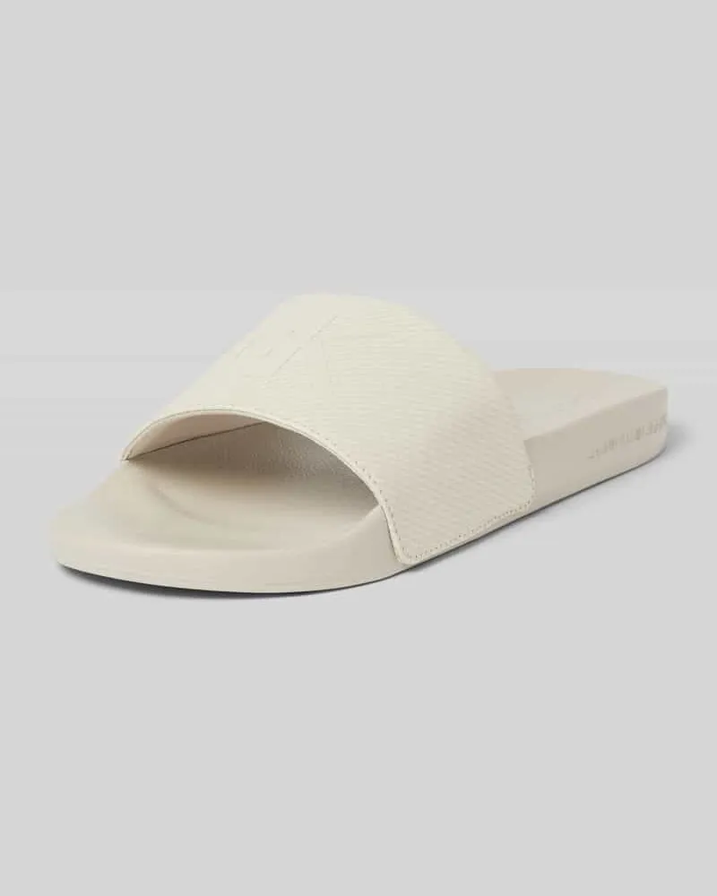 Calvin Klein Slides mit Label-Print 