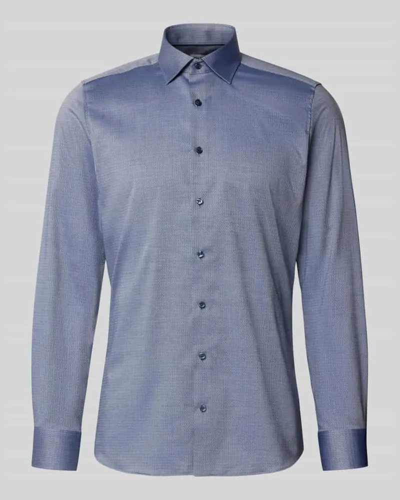 Olymp Slim Fit Business-Hemd mit Kentkragen 