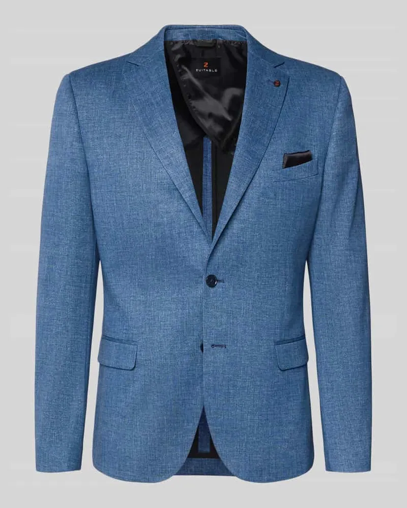 Zuitable Slim Fit 2-Knopf-Sakko mit Pattentaschen Modell 'Nick Royal