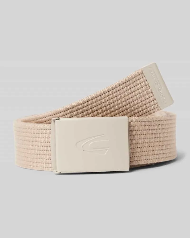 Camel Active Gürtel mit Logo-Prägung Beige