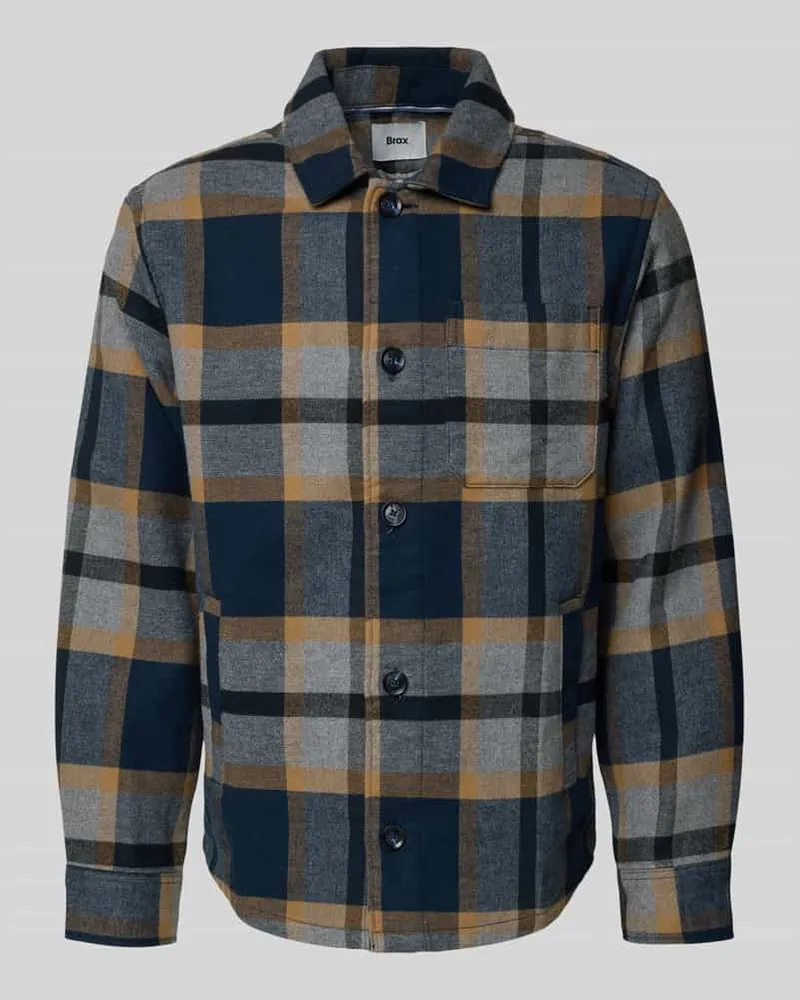 Brax Hemdjacke mit Knopfleiste Modell 'SANTIAGO 