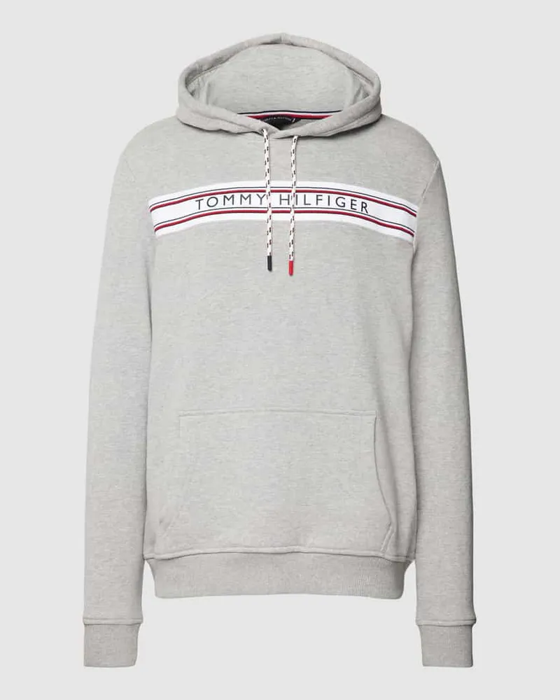 Tommy Hilfiger Regular Fit Hoodie aus Baumwoll-Mix mit Label-Print 