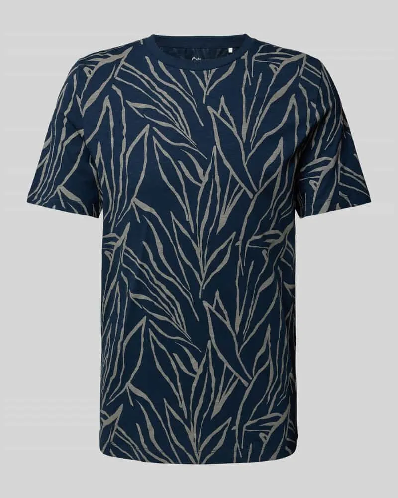S.Oliver Regular Fit T-Shirt aus reiner Baumwolle 