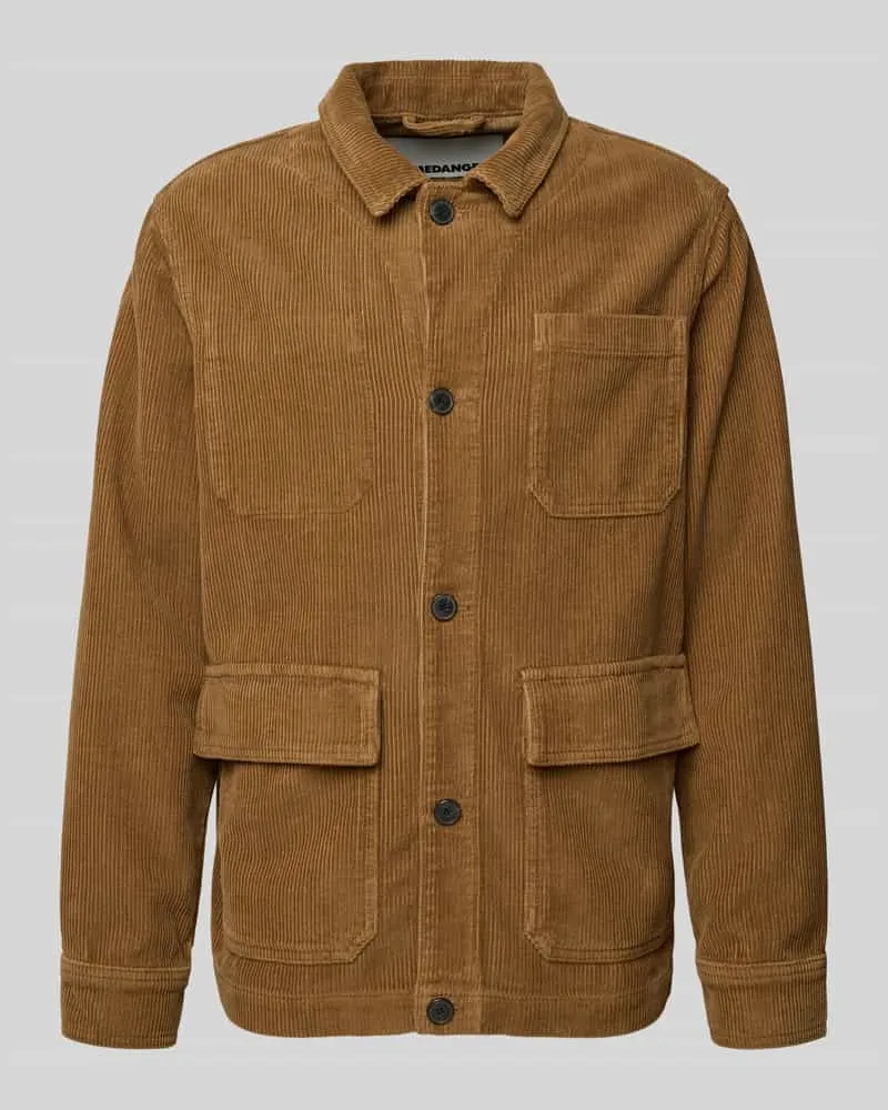 Armedangels Regular Fit Hemdjacke aus reiner Baumwolle Modell 'AVAAN 
