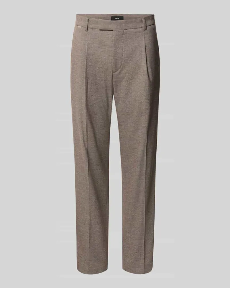 cinque Regular Fit Stoffhose mit Bügelfalten Modell 'Salto 