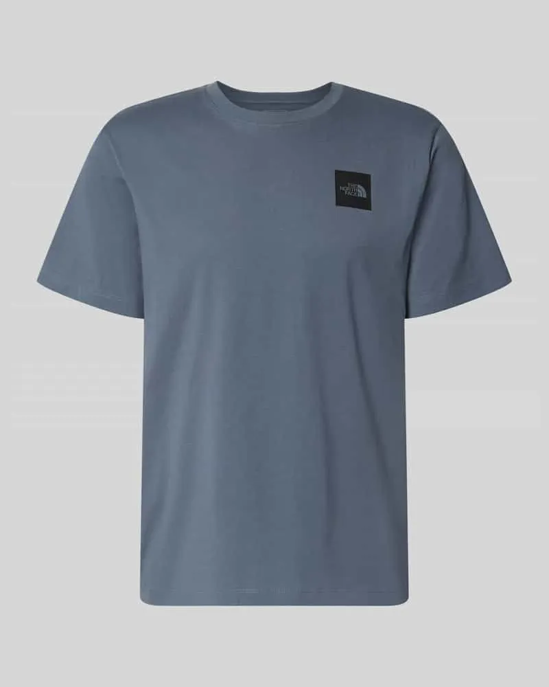 The North Face T-Shirt aus Baumwoll-Mix Modell 'EVOLUTION Rauchblau