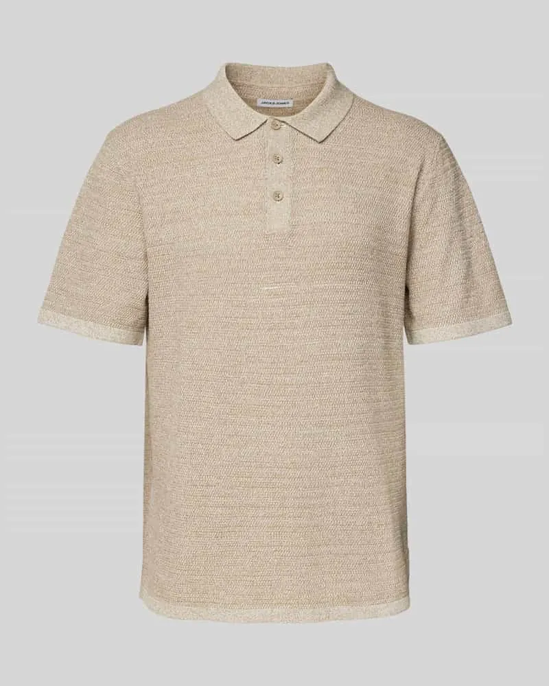 Jack & Jones Regular Fit Poloshirt aus Baumwoll-Mix Modell 'GEORGE 