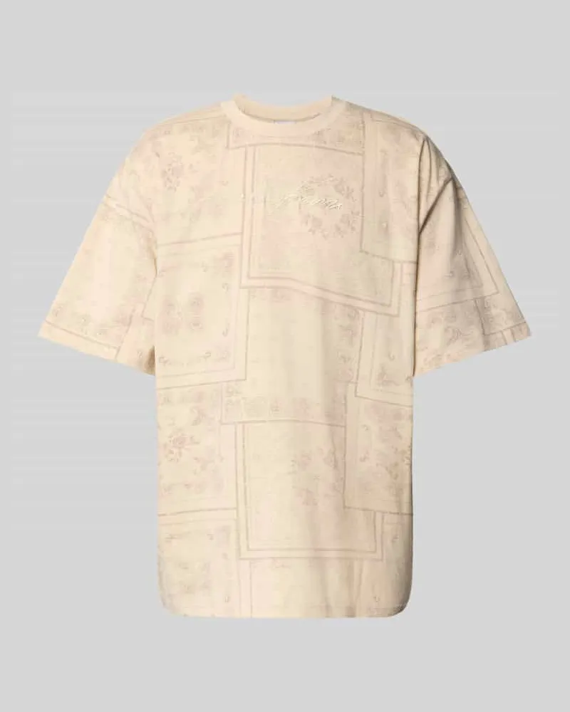 Karl Kani T-Shirt mit Label-Stitching 