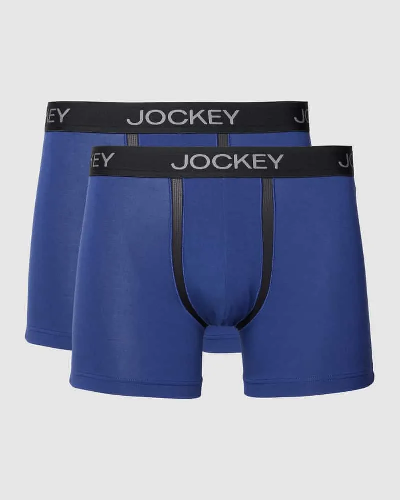 Jockey Trunks in unifarbenem Design 