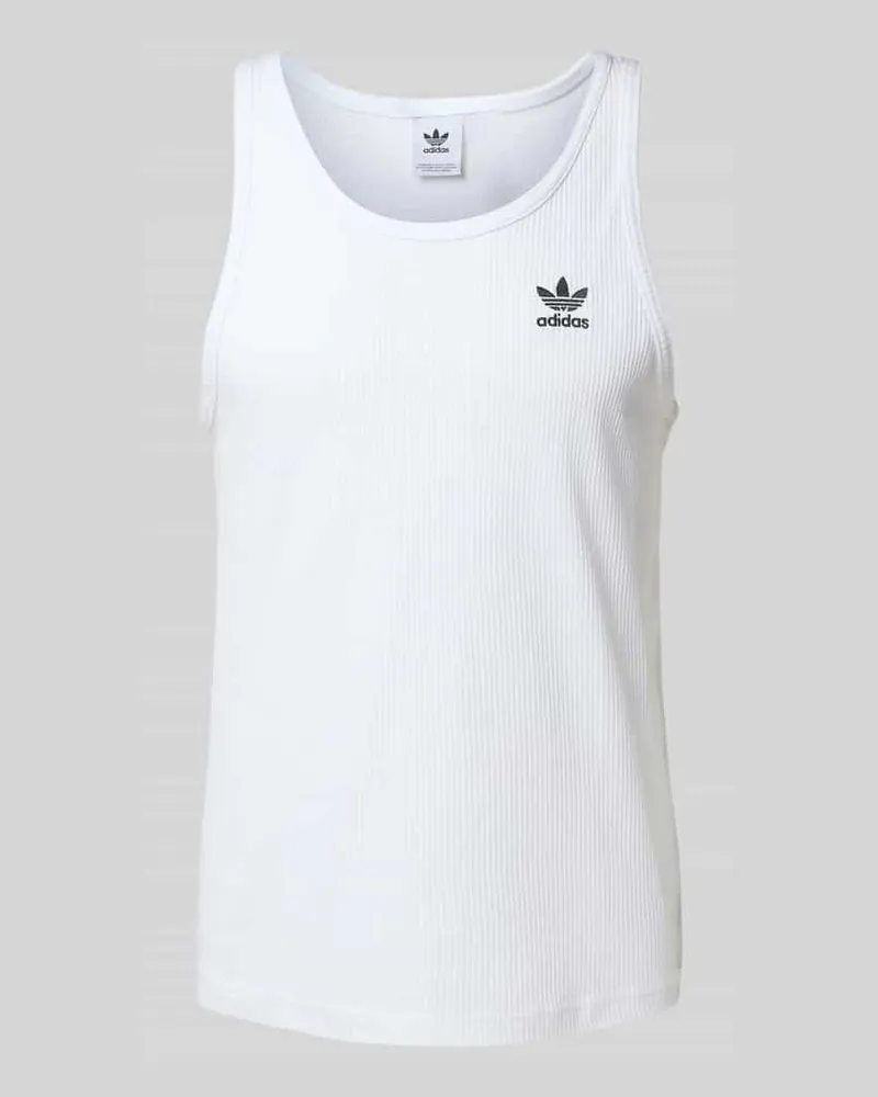 adidas Tanktop mit Label-Stitching 