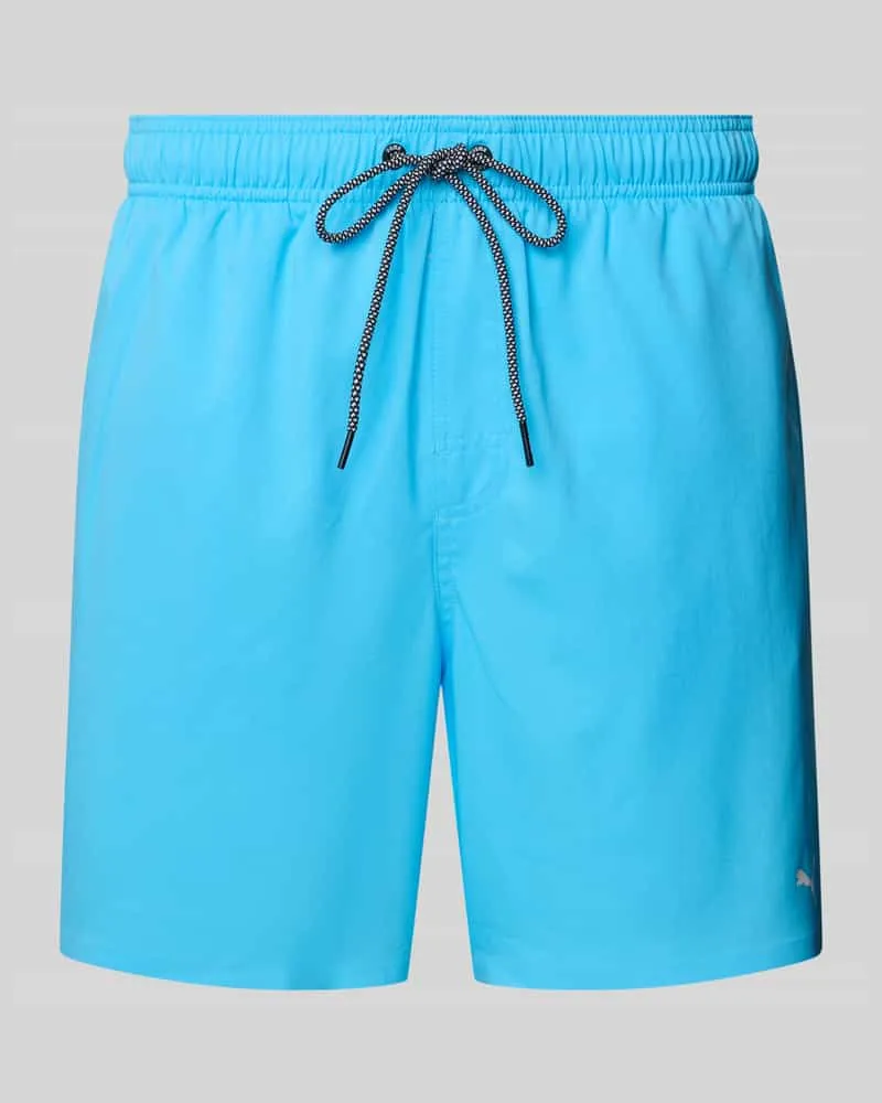 Puma Regular Fit Badehose mit Reißverschlusstasche 