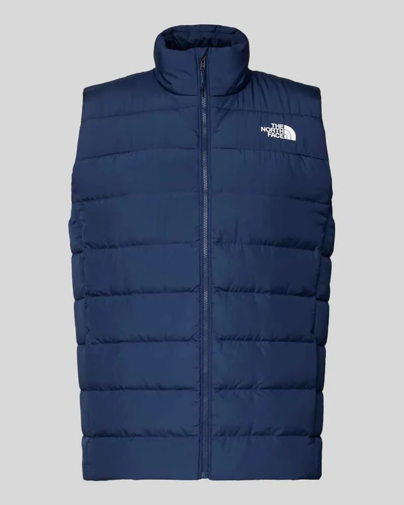 The North Face Daunenweste mit Label-Detail 